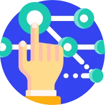 Blockchain service icon