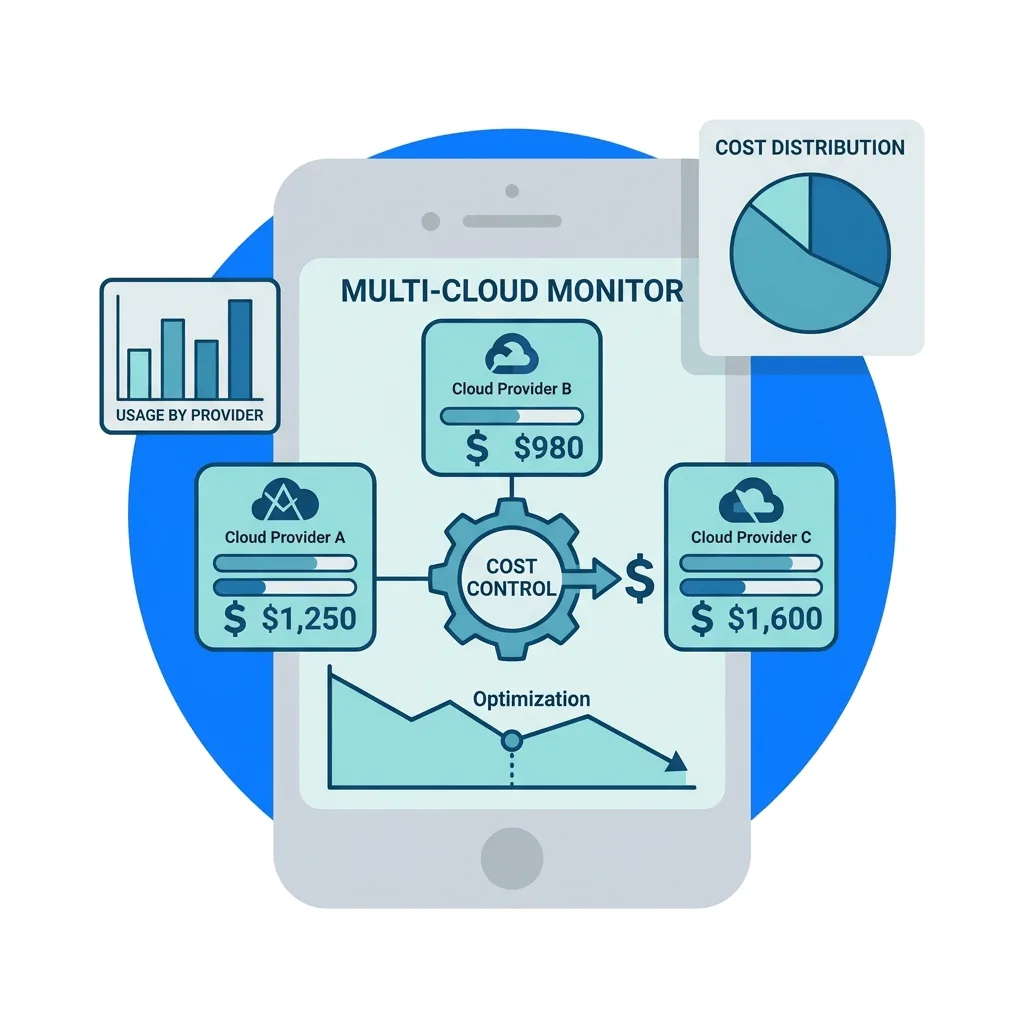 multi cloud cost usage monitoring service