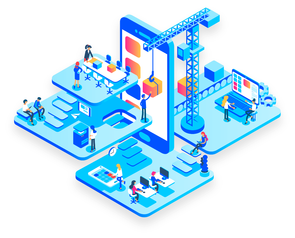 web mobile and ai development services